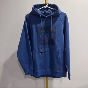 686 Borderless Knockout Pullover Hoody S Blue Storm NWT